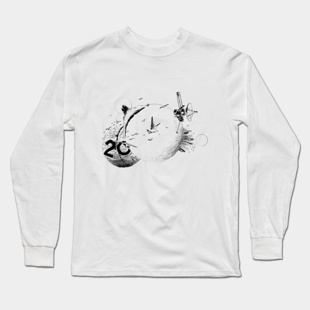 Surreal world Long Sleeve T-Shirt by TrocaBoo